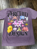 Mural Shirt - Orchid Design