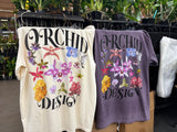 Mural Shirt - Orchid Design